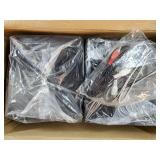 30W X 2 Powered Bookshelf Speakers - 3.5-RCA Input for Turntable, TV, PC, Record Player Speakers with 4 Inch Woofer & Wall Mounted - Retail: $50