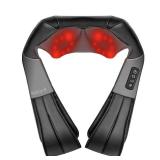 Nekteck Shiatsu Neck Massager with Heat for Pain Relief Deep Tissue, Valentines Day Gifts for Him Her Relaxation Tools, FSA Eligible Back Shoulder Kneading Massage Pillow, HSA Eligible (NOT Cordless) 