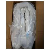 Comforter Duvet Insert Queen Size White Down Alternative Filling Cotton Shell All Season Hypoallergenic Warm Breathable Noiseless Machine Washable with Corner Taps - Retail: $66