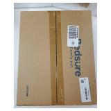 Bedsure Cat Beds for Indoor Cats - Large Cat Cave for Pet Cat House with Fluffy Ball Hanging and Scratch Pad, Foldable Cat Hideaway, 16.5x16.5x13 inches, Black - Retail: $29