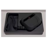 ESR for AirPods 4 Case, Compatible with AirPods 4th Generation Case (2024) (USB-C), Compatible with MagSafe, Drop Protection Cover with Lanyard, Magnetic Lid Lock, Orbit Hybrid Series, Black - Retail: