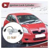 REPAIROCK No.45020-02-3 Ignition Lock Cylinder for Toyota Corolla Matrix 2003-2008 Ignition Switch Cylinder Lock 1 Set - Retail: $37