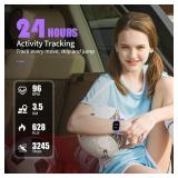 Kids Watch, IP68 Waterproof Smart Watch with 19 Sport Modes, Pedometer, 19 Sports Modes, Great Tracker Gift for Kids - Retail: $26