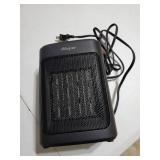 Space Heater, 1500W Electric Heaters Indoor Portable with Thermostat, PTC Fast Heating Ceramic Room Small Heater with Heating and Fan Modes for Bedroom, Office and Indoor Use - Retail: $30