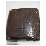 Recliner Covers, Stretch Recliner Chair Covers 4 Pieces 1 Seater Furniture Protector Soft Recliner Slipcover Covers for Recliners for Kids, Pet, Dark Brown - Retail: $27
