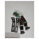 Adjustable Brackets for Curtain Rods - for 1 or 1 1/8 Inch Rods. Set of 2 - Oil Rubbed Bronze - Retail: $9