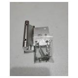 EverPlus Home Security Childproof Door Reinforcement Lock with 8 Screws and 3 Inch Stop Withstand 800 lbs for Inward Swinging Door, Upgrade Night Lock to Defend Your Home (Silver) - Retail: $10