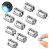 Mini LED Lights, 10 Pieces Mini Electric Lights for Dollhouse, Small Lights for Crafts, Battery Included, Tiny Lights for DIY Miniature Lights, Small Decoration Dollhouse Accessories (7 Colors) - Reta