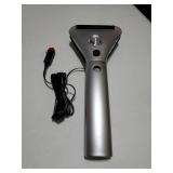 Electric Heated Car Window Snow Ice Scraper with Light -Heated Car Auto Windshield Scraper- Extendable 15.8 Feet Long Cord 12V LED Light Heated Melting Ice Snow Scraper, Vehicle Scraper - Retail: $18