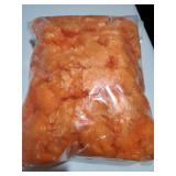 6 Pcs - 5 Feet Marigold Garland Indian American Wedding Party Mantle Decoration, Dia de Los Muertos Faux Garlands Diwali Decoration, Spring Bush Floral (Orange - Retail: $17