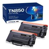 TN850 Toner Cartridges Compatible for Brother TN-880 TN-850 TN-820 TN820 Toner Cartridges High Yield Replacement for HL-L6200DWT L6200DW L5200DW L5100DN MFC-L5800DW L5700DW L6700DW L6800DW 2 Black. ON