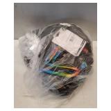 Rainbow Outdoor Cat Enclosures for Cats Indoor, Patio Portable Mesh Cat Tent, Tunnel, Playhouse with Free Carry Bag & Metal Rod for Multiple Small Animals, Includes Playpen+Tent+Pet Tunnel, Rainbow - 