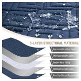 Waterproof Recliner Chair Cover - 100% Protection! Non-Slip, Washable & Durable Protector for Kids & Pets. - Retail: $28