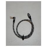 Aux to USB C Cable 1.5ft - Type C Aux Cord for iPhone 15,Right Angle USB C to 3.5mm Audio Cable Compatible with iPhone 15 Pro Max/15 Plus, Galaxy S24 S234 Ultra iPad Pixel - Retail: $6
