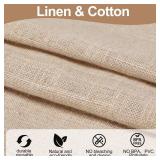 Lunch Bag for Women, Soft Linen Lunch bag with adjustable shoulder strap, Insulated Women