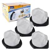 Vacuum Filter Replacement for Shark Cordless Handheld Vacuum SV780 SV75Z SV728N SV726N, Replacement Part# XF769, XSB726N (4 Pack) - Retail: $16