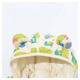 Baby Winter Hooded Down Jacket Boys Girls Light Warm Puffer Coats Toddler Bear Ears Zipper Up Down Coats Outwear Beige Giraffe 3-4T  - Retail: $10