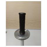 Ergonomic Bar-handle stretch film dispenser AR102P. For use with film 12 to 20" wide. Appears to function properly. Handles show little to no wear.   - Retail: $75