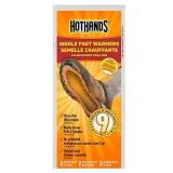 FACTORY SEALED - (Lot of 10 packs) Hot Hands Foot Insole Warmers  1- Pair Pack (expiration date 03/2027)