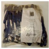 FACTORY SEALED - (Lot of 12 pair) Cordova 3893XL Blue Latex, Smooth Knit Gloves size XL