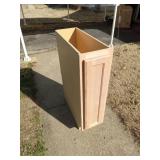 APPEARS NEW - Hampto Bay Recessed panel 9 in. W x 24 in. D x 34.5 in. H Assembled Base Cabinet in Unfinished