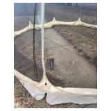 Alvantor Screen House Room Camping Tent Outdoor Canopy Pop Up mosquito and sun Shade Shelter 10 Mesh Walls Not Waterproof Beige 15