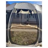 Alvantor Screen House Room Camping Tent Outdoor Canopy Pop Up mosquito and sun Shade Shelter 10 Mesh Walls Not Waterproof Beige 15