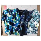 APPEARS NEW - Landau & Jockey Medical Scrub Tops (Size XL) Set of 3