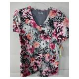 APPEARS NEW - Landau Medical Scrub Top Bundle (Size Small) Lot of 3