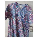 APPEARS NEW - Landau & Med Couture Medical Scrub Tops (Size XL) Lot of 3