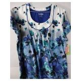 APPEARS NEW - Landau & Med Couture Medical Scrub Tops (Size XL) Lot of 3