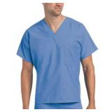 APPEARS NEW - Landau Unisex Reversible Dolman Sleeve V-Neck Scrub Top  Style 7502 (Size Large/Tall)