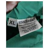 APPEARS NEW - Hinson & Hale Green Medical Scrub Shiet & Pant Set (Size XL)