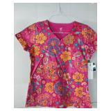 APPEARS NEW - Landau, Peaches & MC2 Medical Scrub Top Collection (Size XS) Lot of 3