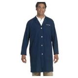 APPEARS NEW - Fashion Seal Healthcare Navy Lab Coat (Size Large)
