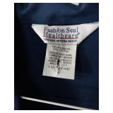 APPEARS NEW - Fashion Seal Healthcare Navy Lab Coat (Size Large)