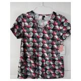 APPEARS NEW - MC Brand Floral Print T-Shirt Collection (Size Small) Lot of 3