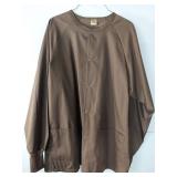 APPEARS NEW - Fashion Seal Healthcare Brown Scrub Jacket (Size Medium)