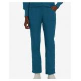 APPEARS NEW - Landau Style 7610 Caribbean Blue Scrub Pants (Size XS) 2 Pack