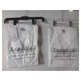 FACTORY SEALED - Fashion Seal Healthcare white uniform lab coat (Size 20) Style 477 Cut 319106 2 Pack  - Retail: $68