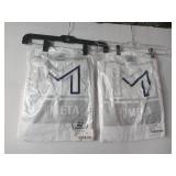 FACTORY SEALED - Meta Mens 38 Length Labcoat Style 1963 (Size 32) 2 Pack  - Retail: $50