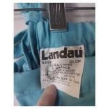 APPEARS NEW - Landau Flare Leg Scrub Pants - Turquoise (Size XL) Style 8335