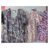 APPEARS NEW - Bio and WS Gear by Life Design Cotton Scrub Tops (Size Medium) Lot of 3