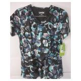 APPEARS NEW - WS Gear & Landau Medical Scrub Tops (Size XS) Lot of 3