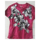 APPEARS NEW - Landau & ICU Medical Scrub Tops Collection (Size Small) Lot of 3