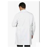 APPEARS NEW - Fashion Seal Healthcare White Labcoat Style 499 (Size 50) 2 Pack