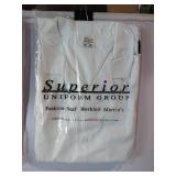 APPEARS NEW - Fashion Seal Healthcare White Labcoat Style 499 (Size 50) 2 Pack