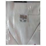 APPEARS NEW - Fashion Seal Healthcare White Labcoat Style 499 (Size 50) 2 Pack