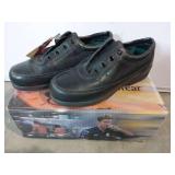 APPEARS NEW - Task Footwear Black Leather Oxford Shoes Size 8B  - Retail: $85