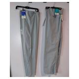 APPEARS NEW - Landau Unisex Reversible Scrub Pant Scrub Bottoms Style 7602 SLSP & 8335 SLSP (Size XL & XL Tall) 2 Pack